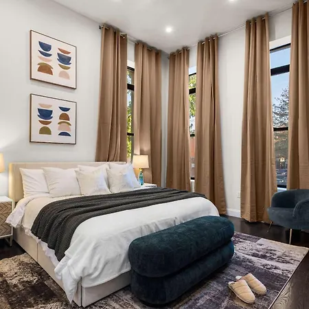 Luxe Harlem Retreat 3Br Designer Home W Parking